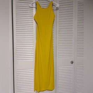 Yellow Sleeveless Dress
